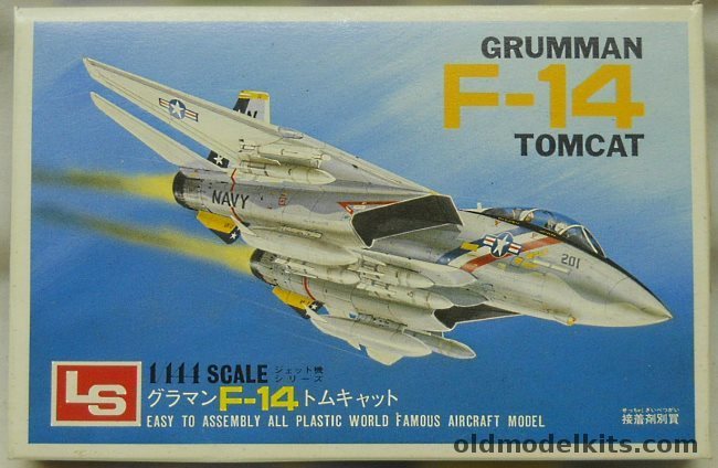 LS 1/144 Grumman F-14A Tomcat, A114 plastic model kit